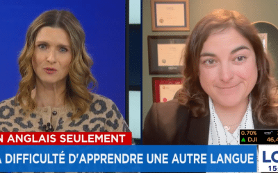 En anglais seulement ? Une question de talent ou de volonté ?