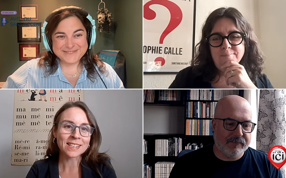 Balado « Avec ou sans accent » S4-E1 –  Comment crée-t-on une méthode pour apprendre le français? | Français québécois et francisation